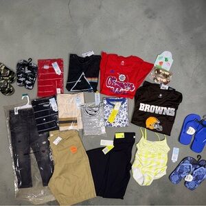 Kids Reseller Lot NWT Mixed Sizes 24M- Target Adidas NFL Pink Floyd